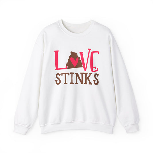 Love stinks Crewneck Sweatshirt