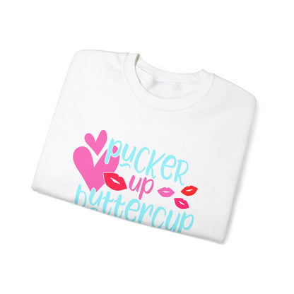 Pucker up buttercup Crewneck Sweatshirt