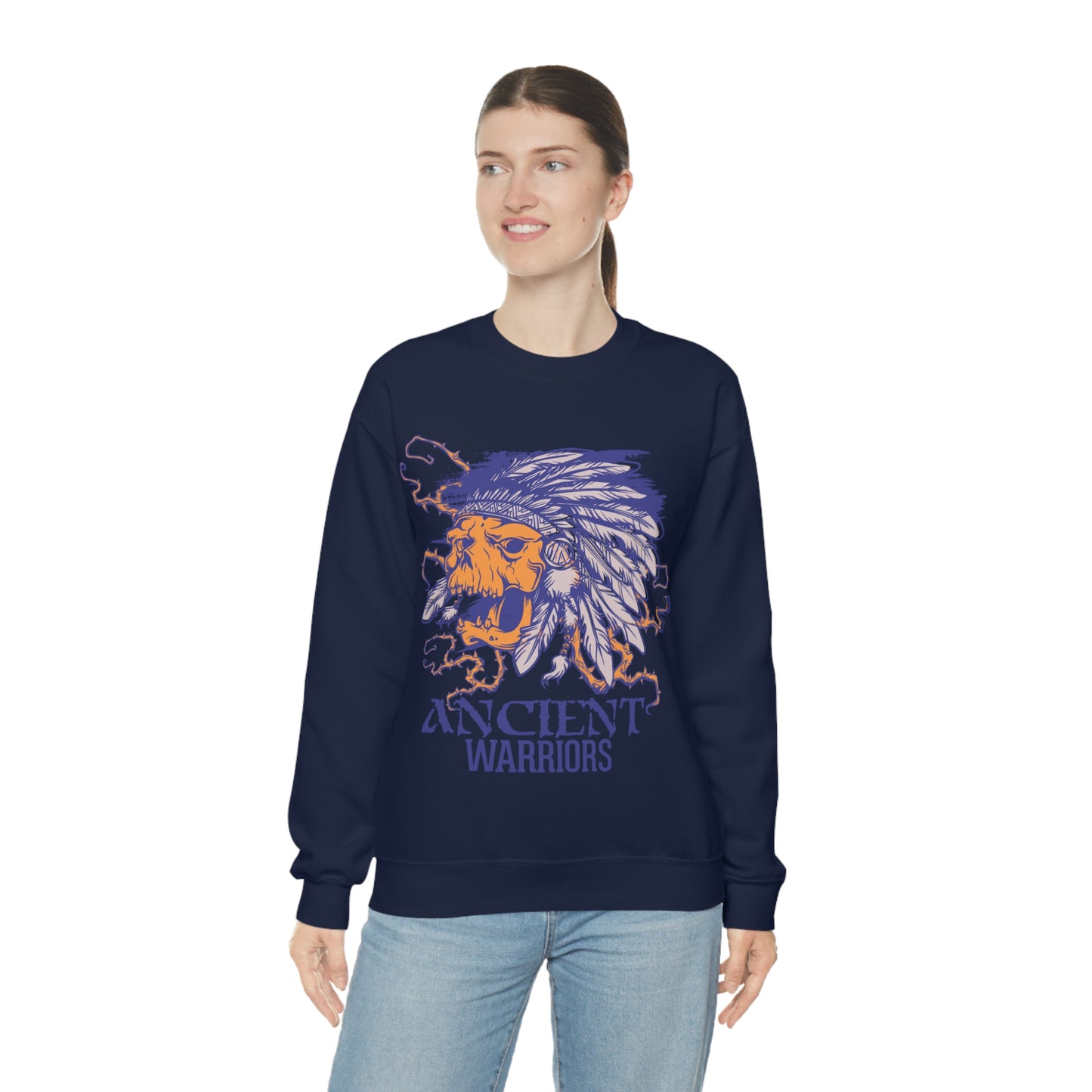 Ancient Warrior Chief Crewneck Sweatshirt