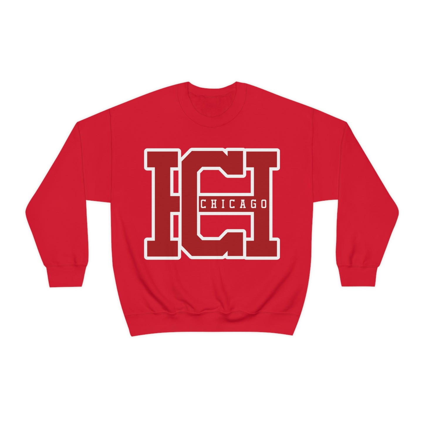 Chicago Tee Crewneck Sweatshirt