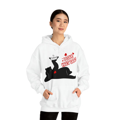 i love hot dogs Hoodie