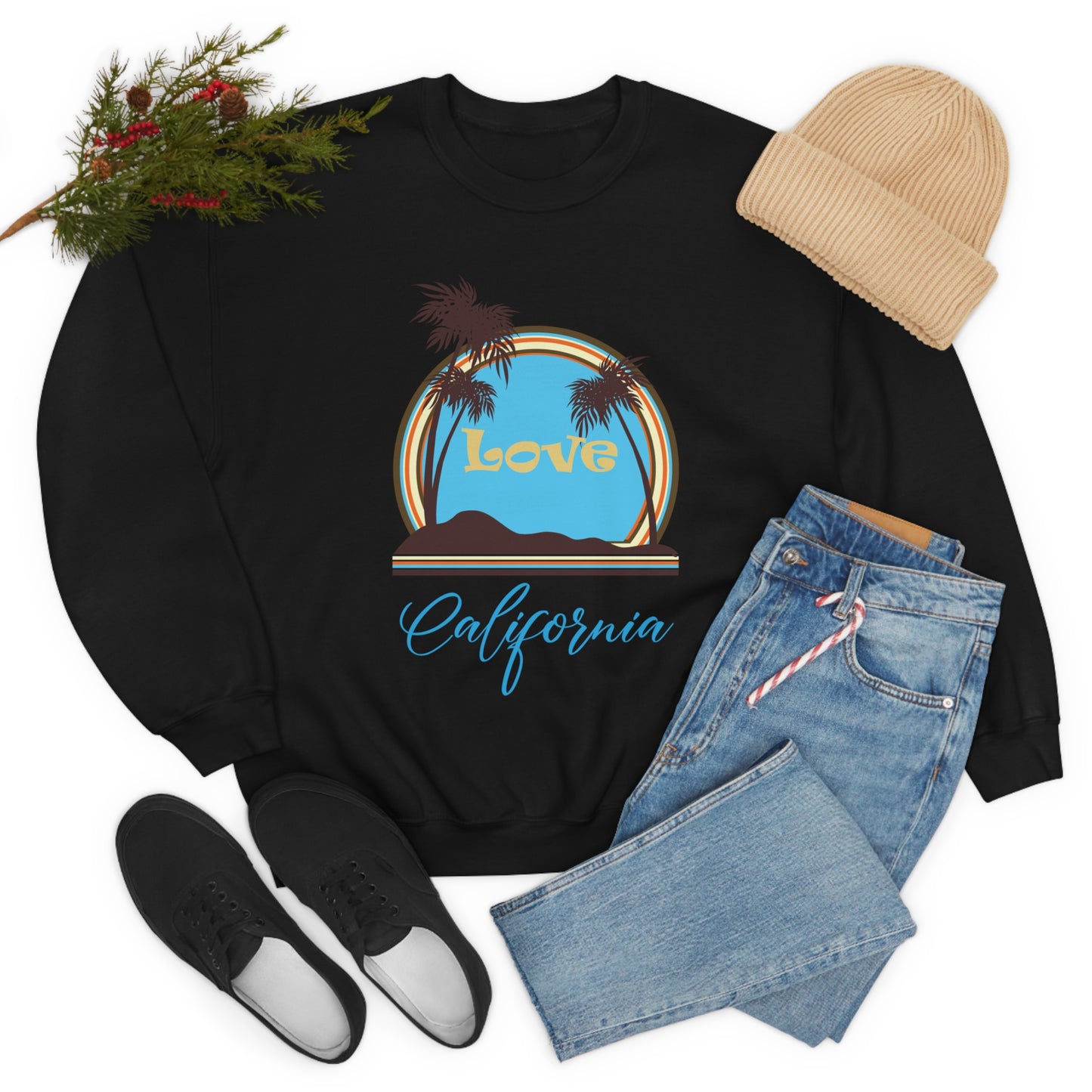 California Love Crewneck Sweatshirt