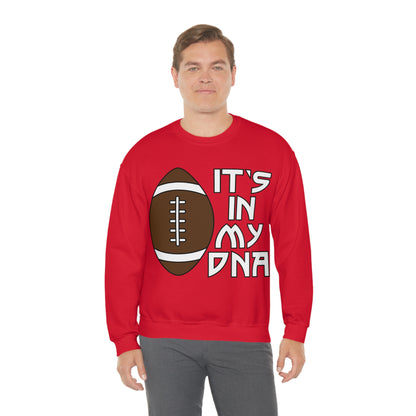 Football is in my DNA Crewneck Sweatshirt