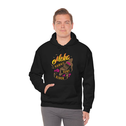 Aloha Hawaii Surf Rider Hoodie