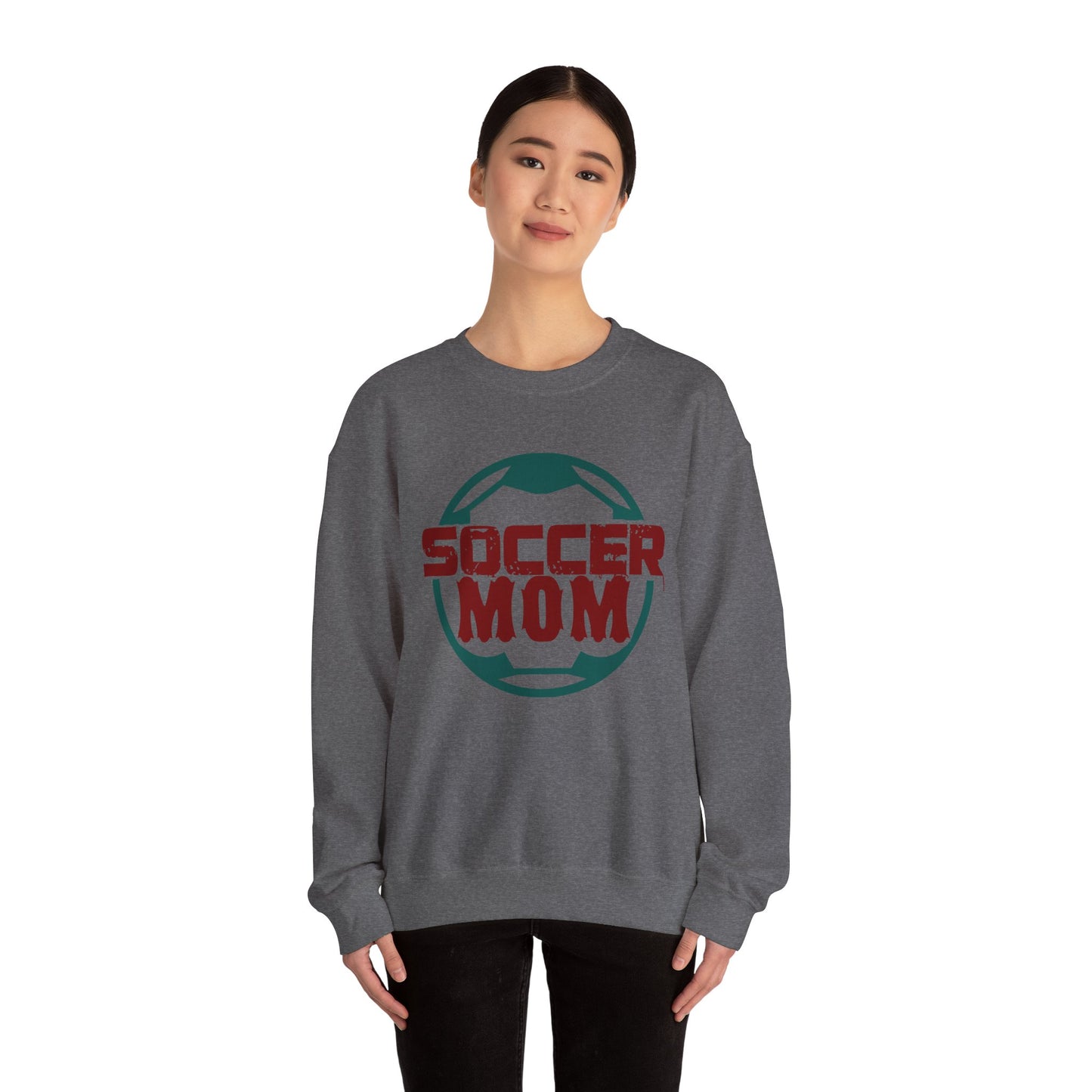 Soccer   Mom Crewneck Sweatshirt