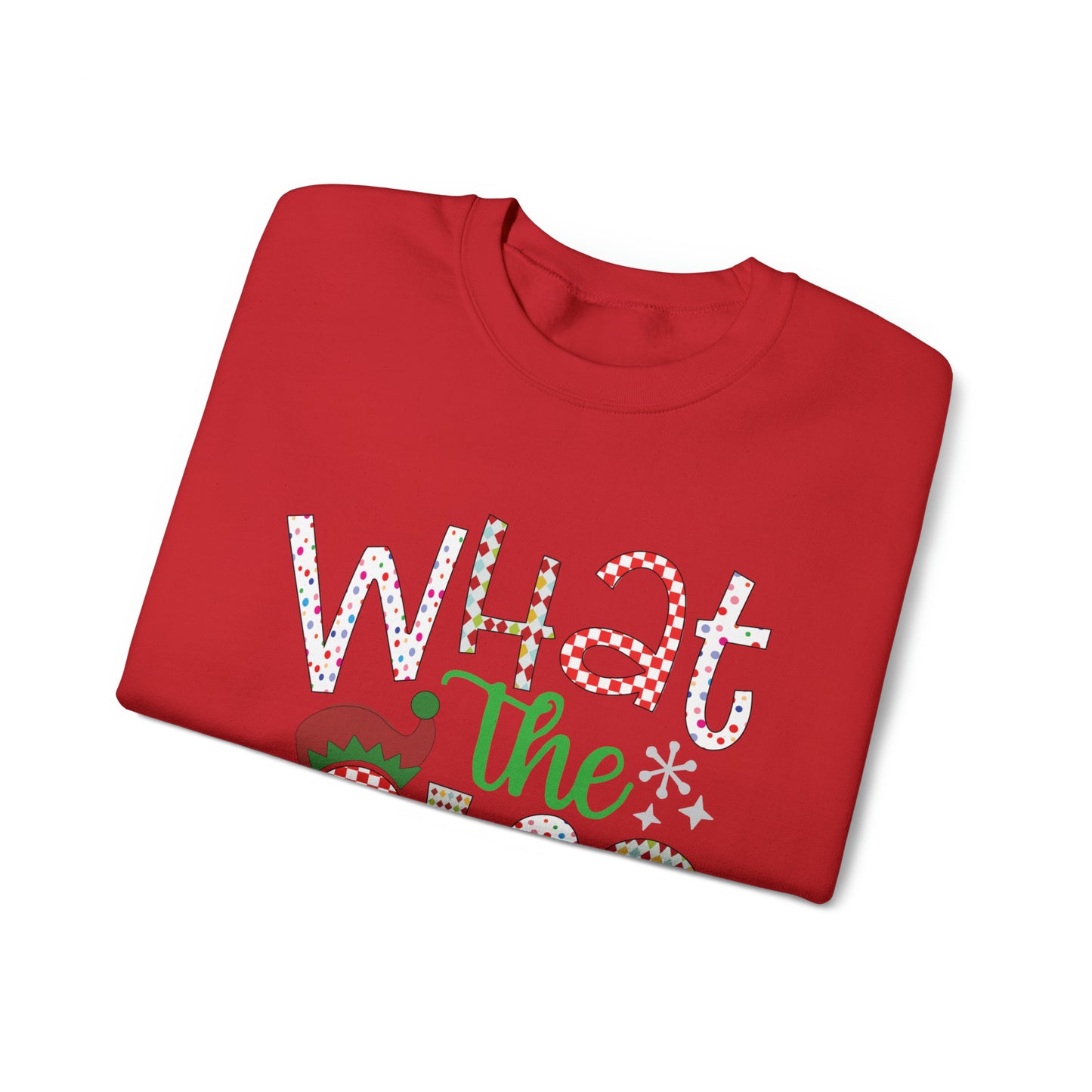 what the elf Christmas Crewneck Sweatshirt