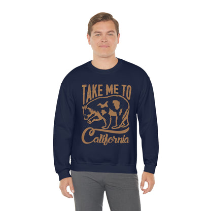 Take me to Cali Crewneck Sweatshirt