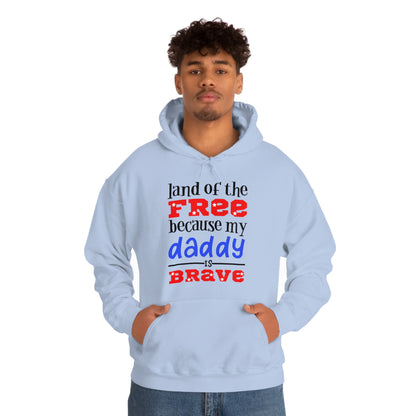 My Daddy was brave Hoodie