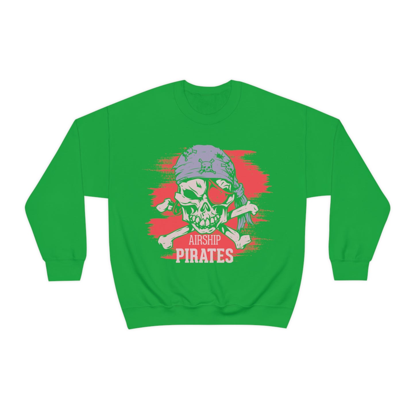 Airship Skull Pirate Crewneck Sweatshirt