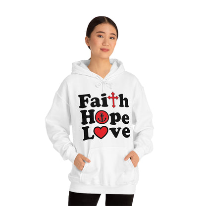 Faith Hope Love Hoodie