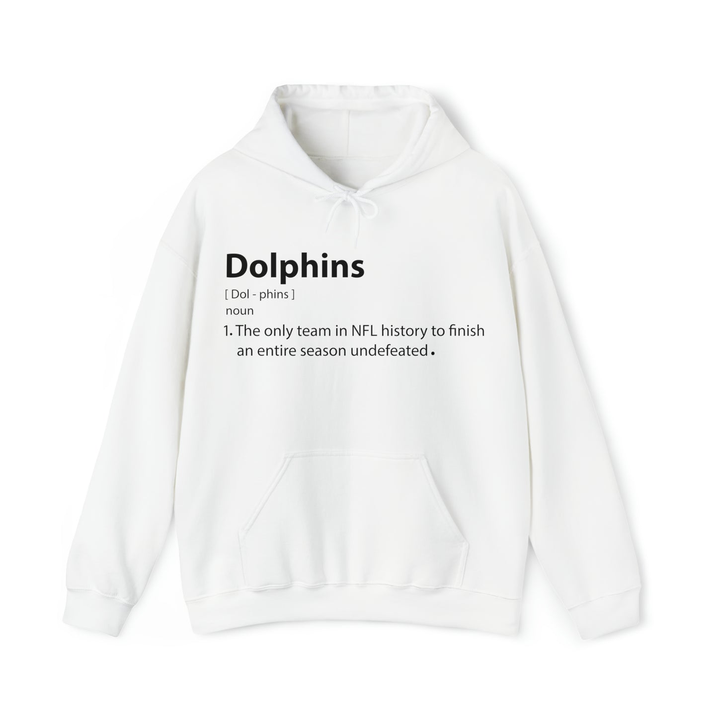 Dolphins definition Hoodie