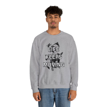 Life Keeps Moving Crewneck Sweatshirt