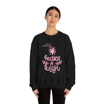 Unicorn make a wish Crewneck Sweatshirt