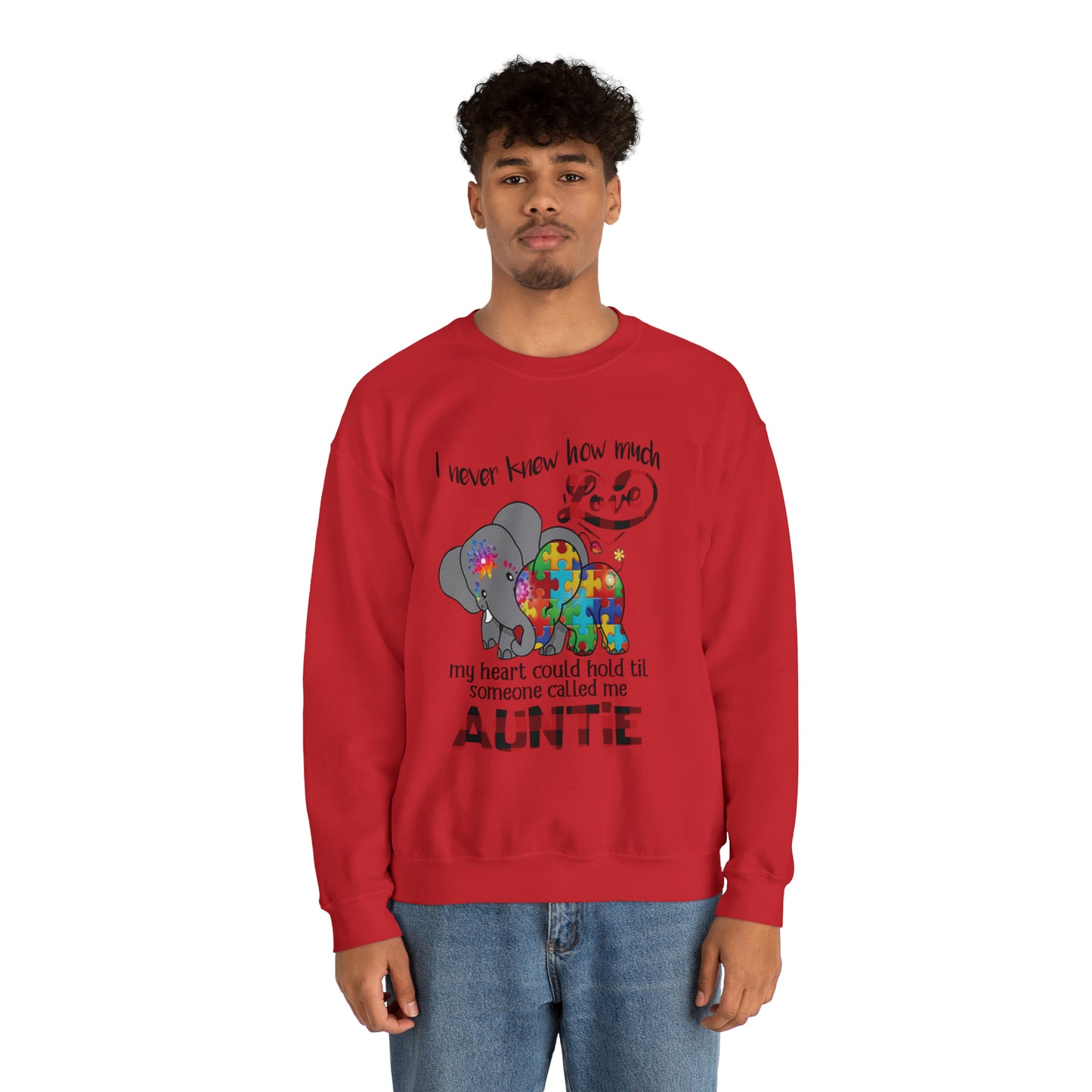 Much love auntie Crewneck Sweatshirt