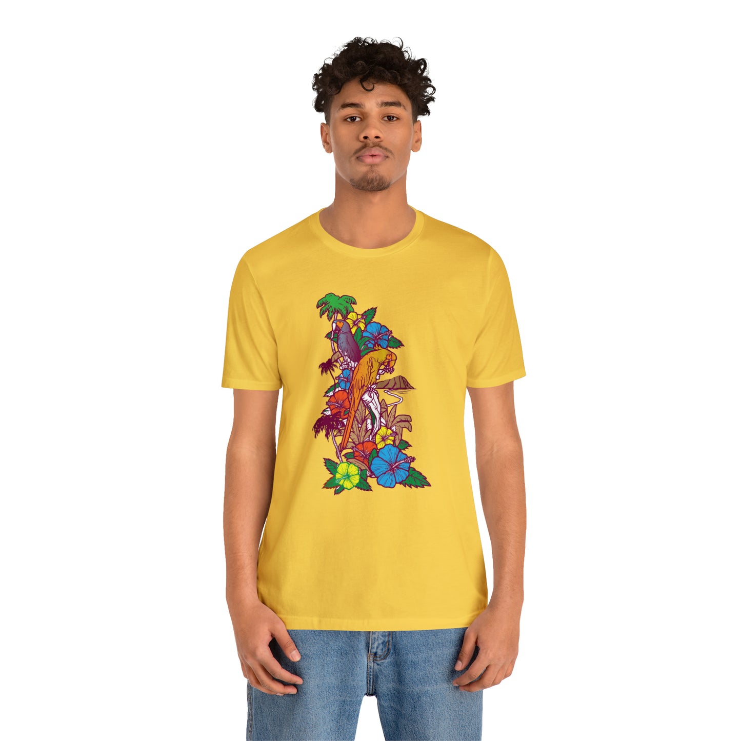 Parrot Jungle Floral T-Shirt