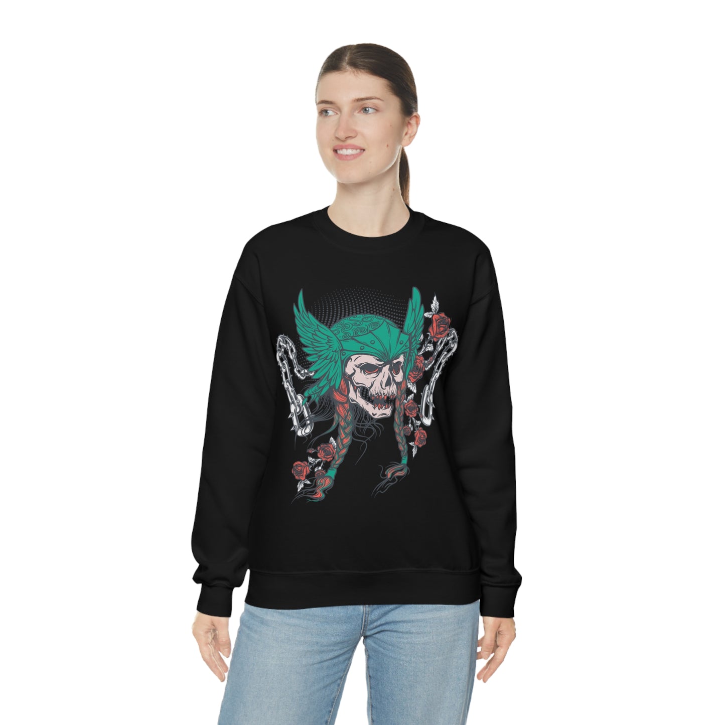 Chained Up Warrior Crewneck Sweatshirt