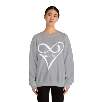 Infinity Love Heart symbol Crewneck Sweatshirt