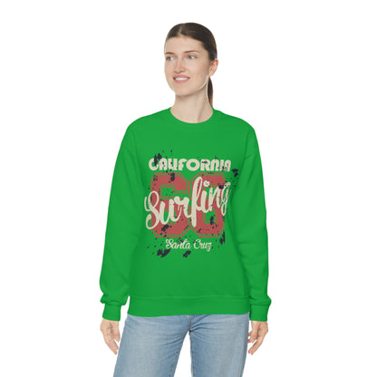 Santa Cruz Surfing Crewneck Sweatshirt