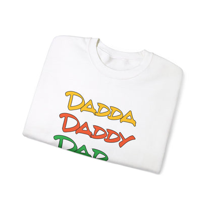 Daddy Dadda Dad Bruh Crewneck Sweatshirt