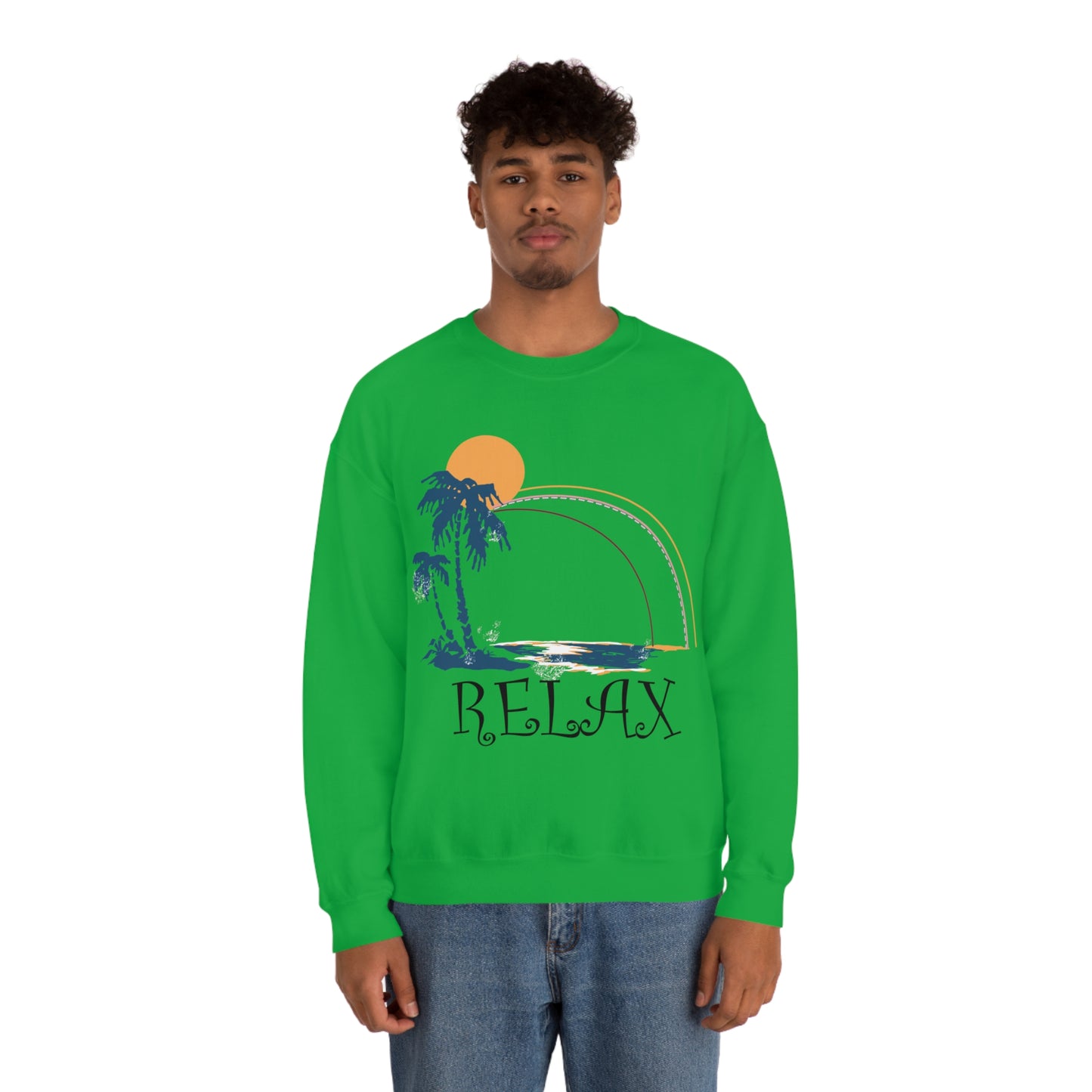 Relax Island Crewneck Sweatshirt