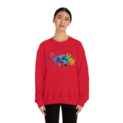 Beautiful colorful flowers Crewneck Sweatshirt