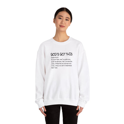 God's got this Crewneck Sweatshirt