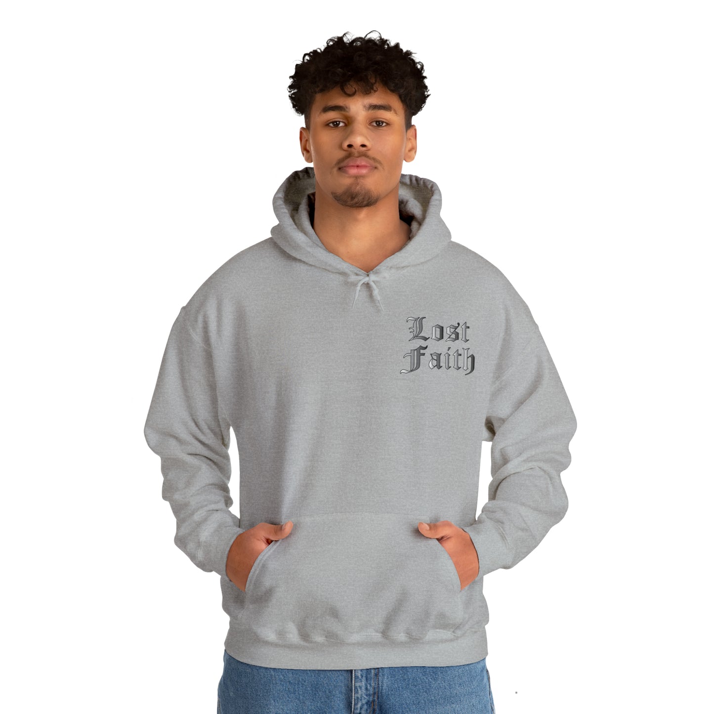 Lost faith tattoo Front and Back Hoodie