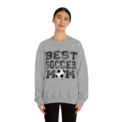 Best soccer mom Crewneck Sweatshirt