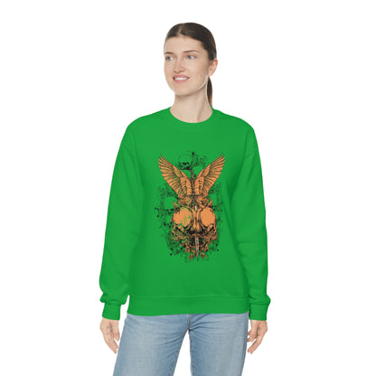 Angel Skulls Crewneck Sweatshirt