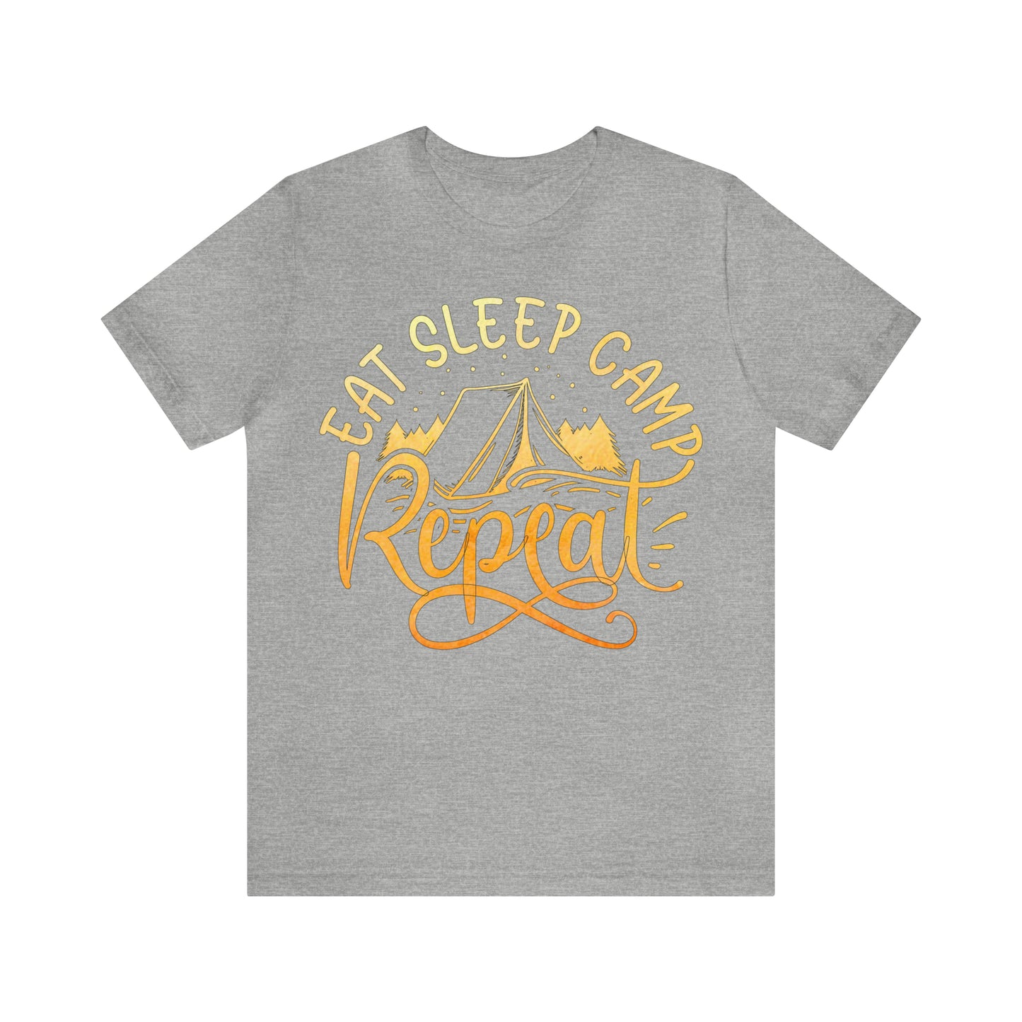 Eat Sleep Camp Repeat T-Shirt