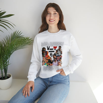 Bad Bunny vs Benito Crewneck Sweatshirt