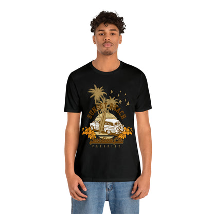 Sunset Beach Surfing Paradise T-Shirt