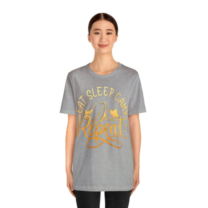 Eat Sleep Camp Repeat T-Shirt