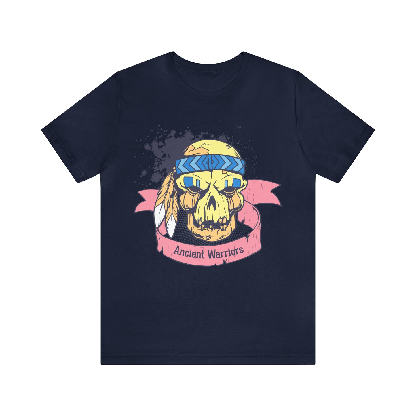 Ancient Warrior Skull Chief T-Shirt