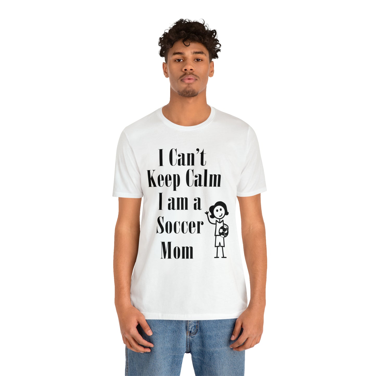 I can't keep calm I'm a soccer mom T-Shirt