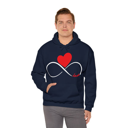 Love Infinity Heart Hoodie