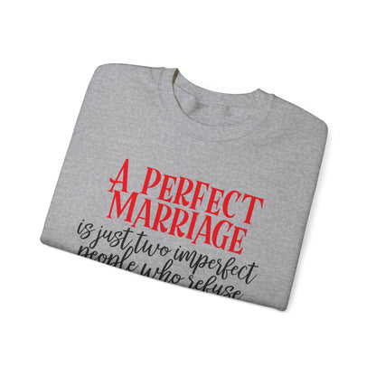 A-Perfect-Marriage Crewneck Sweatshirt