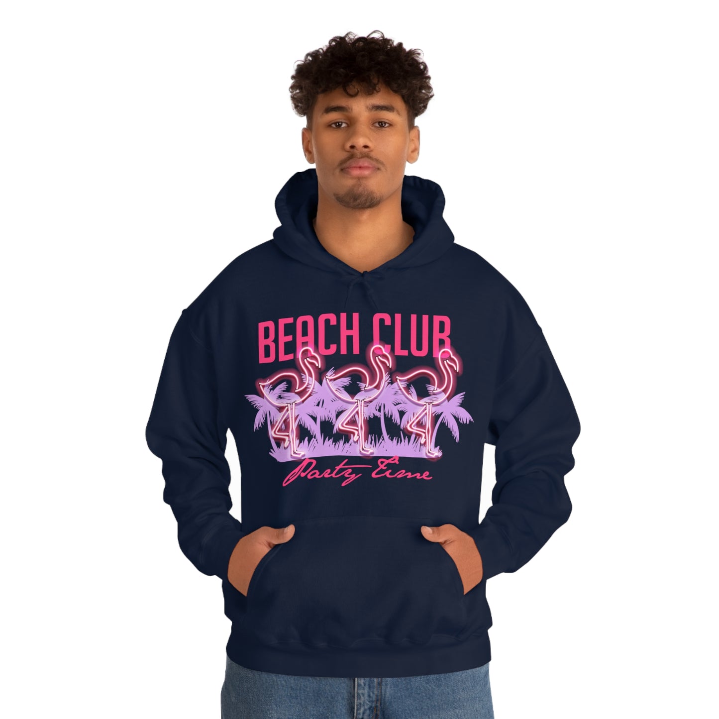 Beach Club Party Time Hoodie