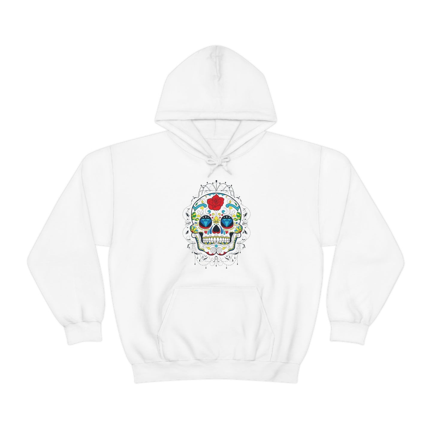 Day of the Dead Diamond Eyes Hoodie