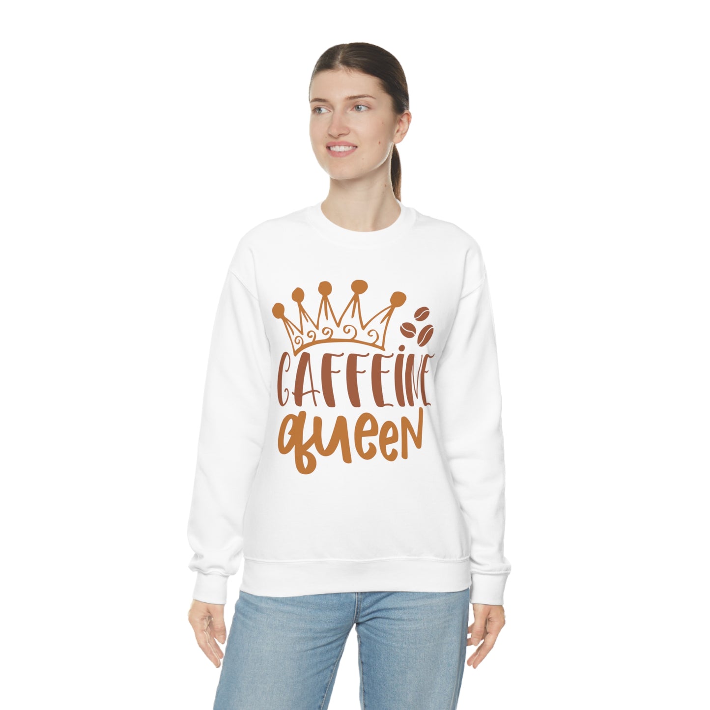 Caffeine Queen Crewneck Sweatshirt