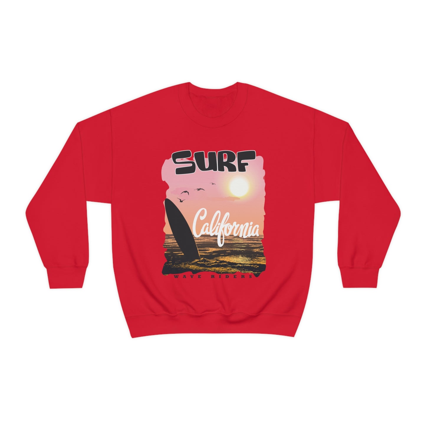 Wave Riders California Crewneck Sweatshirt