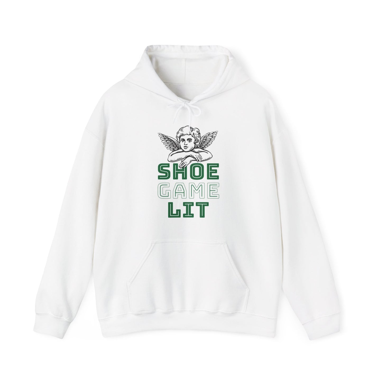 Shoe game lit hoodie