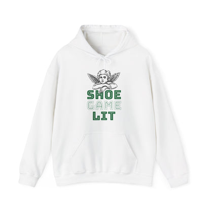 Shoe game lit hoodie