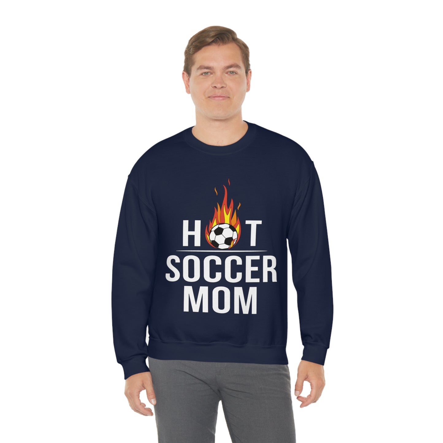 Hot soccer mom Crewneck Sweatshirt