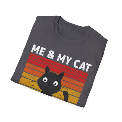 Me and my cat talk about you vintage T-Shirt