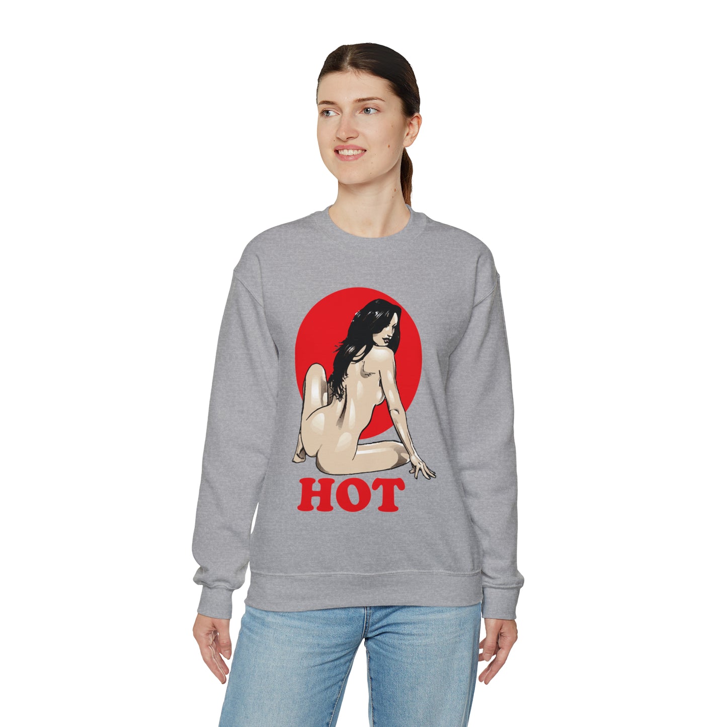 Hot passionate sexy Crewneck Sweatshirt