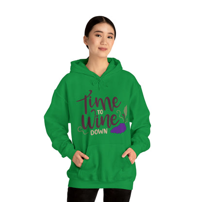 Time_to_wine_down Hoodie