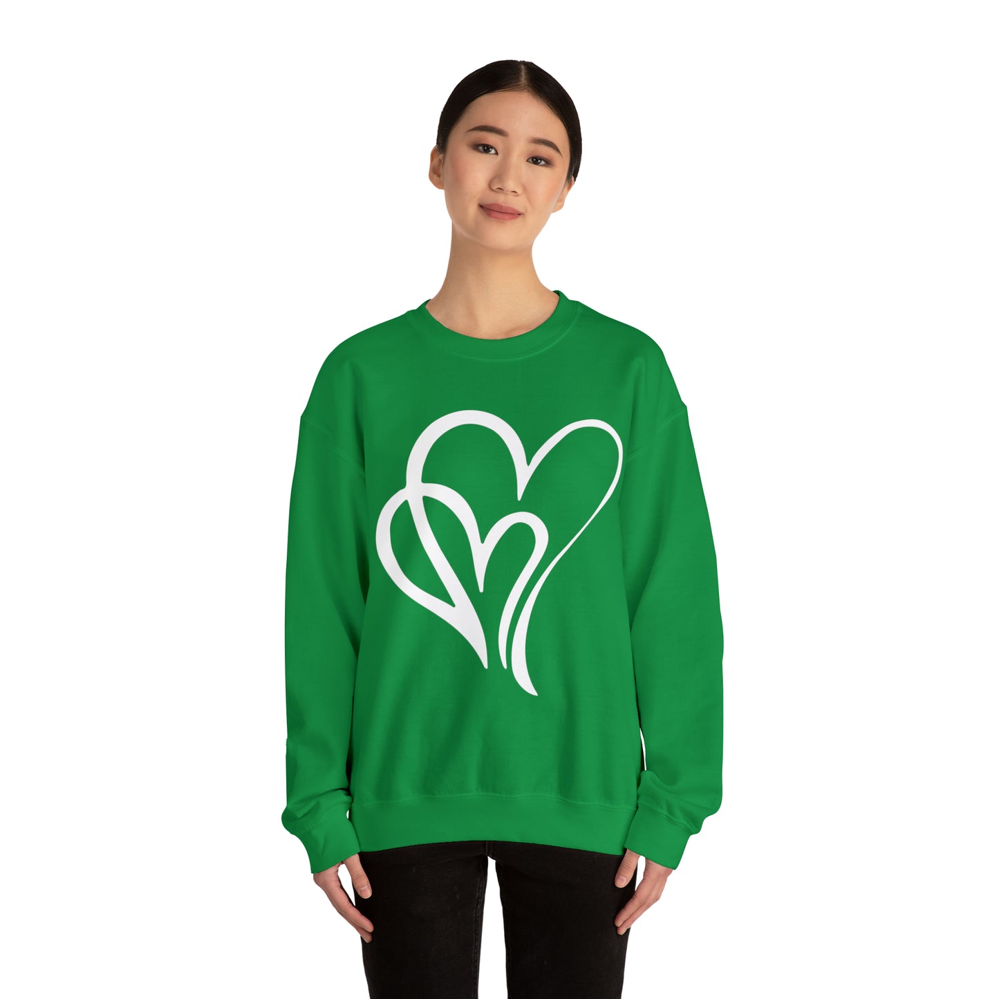 Love you 2 times Crewneck Sweatshirt