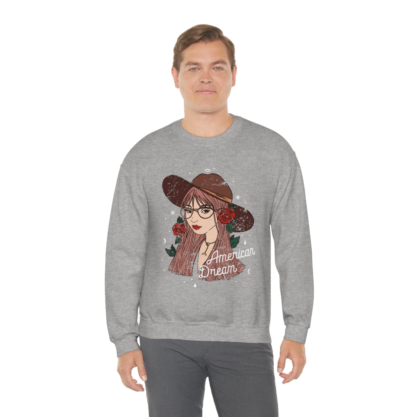 American Dream Woman Crewneck Sweatshirt