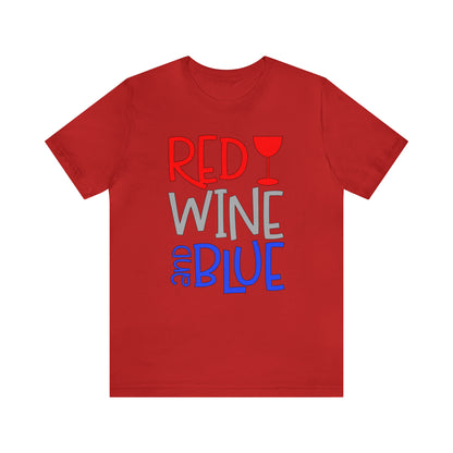 Red Wine Blue T-Shirt